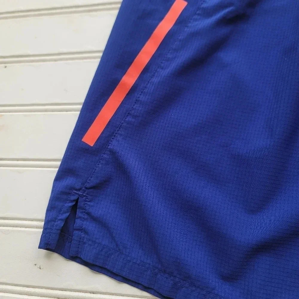 Nike Blue Running Shorts Youth Dri Fit Active Sports Blue Sz M